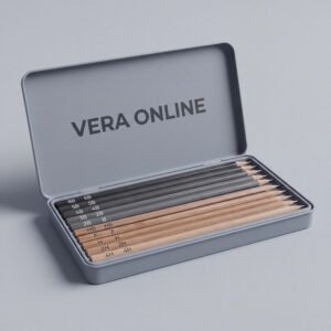 Graded Pencil Set, 6B to 4H